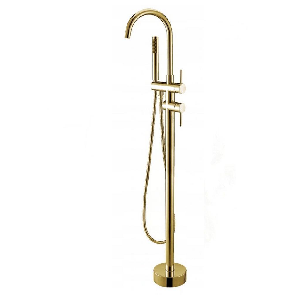 Смеситель для ванны CUBO REA ORTIS B7430 reac-00000000584 напольный Золотой (165157)