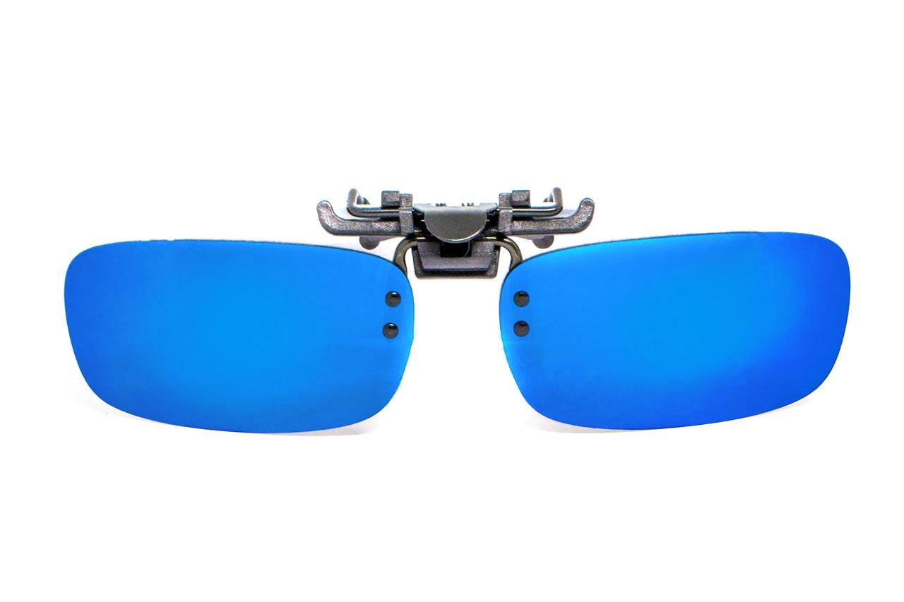 Поляризационная накладка на зеркальные очки Синий (69961882592745)