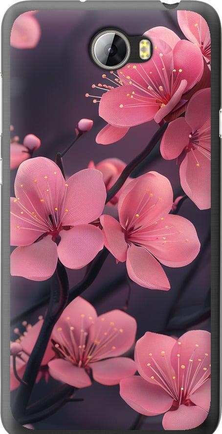 Чехол на Huawei Y5 II Пурпурная сакура (6075u-496-42517)