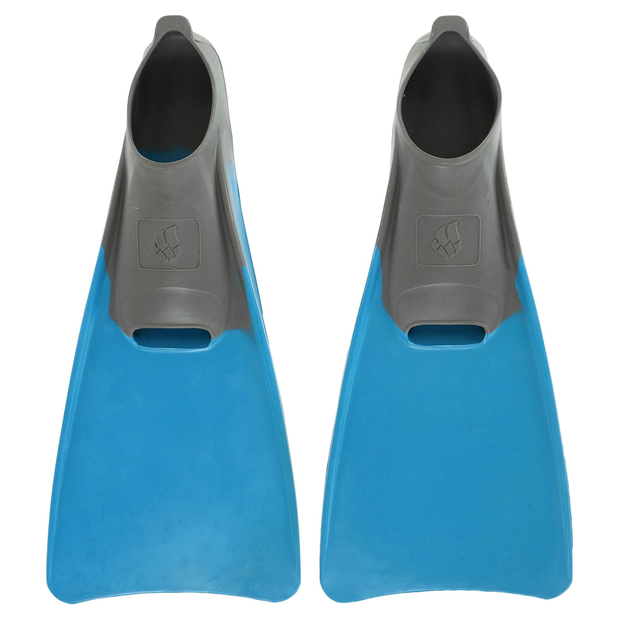 Ласти із закритою п'ятою MadWave M074605608W р. 42-43 Блакитно-сірий (25234074)