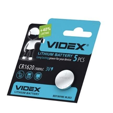 Батарейка литиевая Videx CR1620 (29924506) Батарейка литиевая Videx CR1620 (29924506)