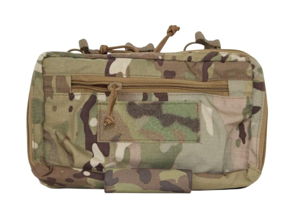 Подсумок штурмовой административный uaBronik Plakard под 3 магазина в системе Molli Multicam (3584729)