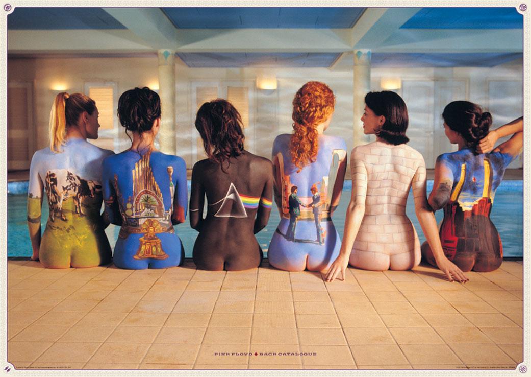 Постер плакат Pink Floyd Back Catalogue 100x140 см