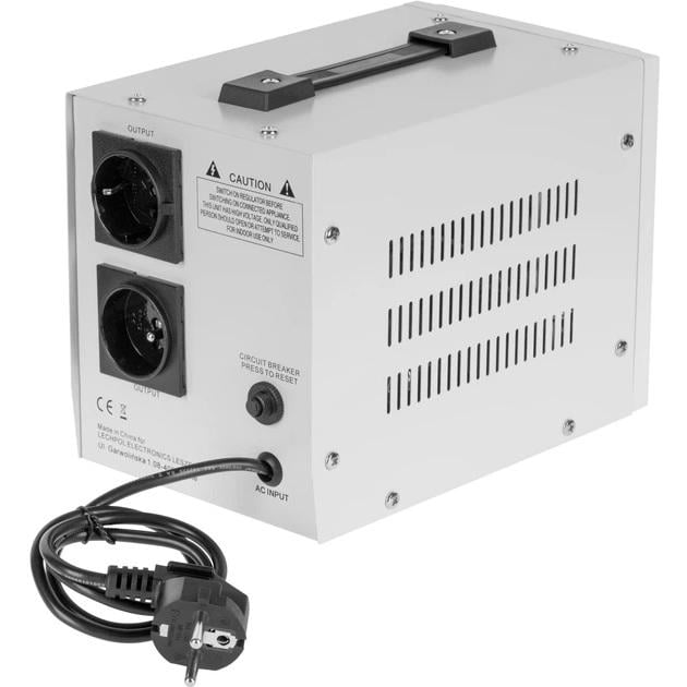 Стабілізатор напруги Kemot SER-1000/1000 VA/145Vac-260Vac - фото 2