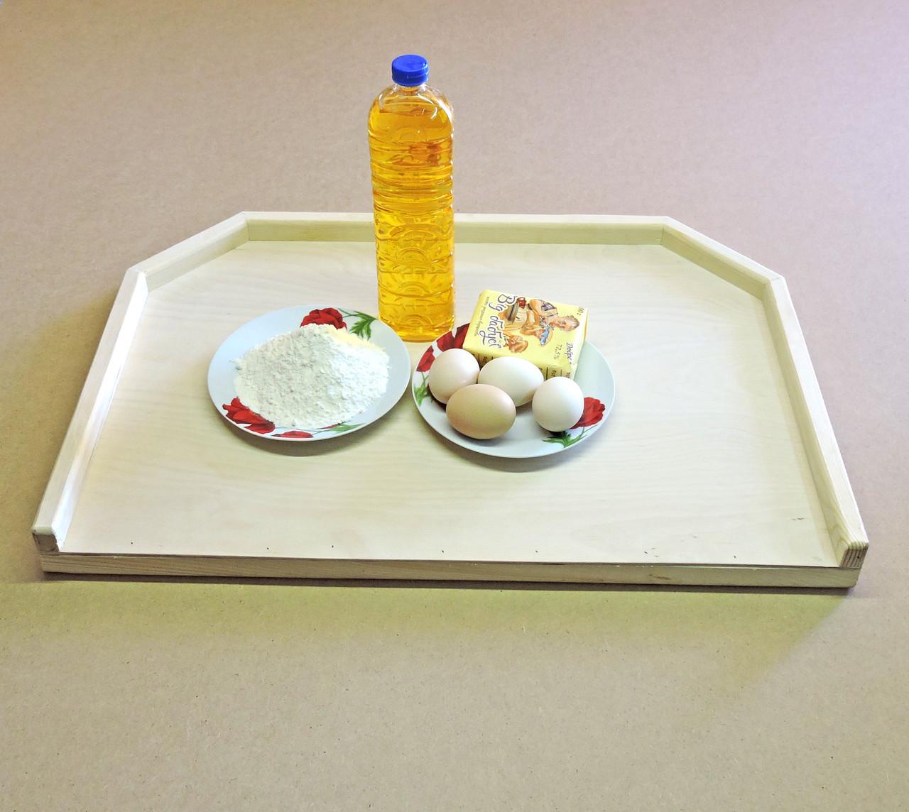 Дошка для тіста з дерева Пальміра мала 43х64 см (ДСТ-43640300) - фото 3 Дошка для тіста з дерева Пальміра мала 43х64 см (ДСТ-43640300) - фото 3