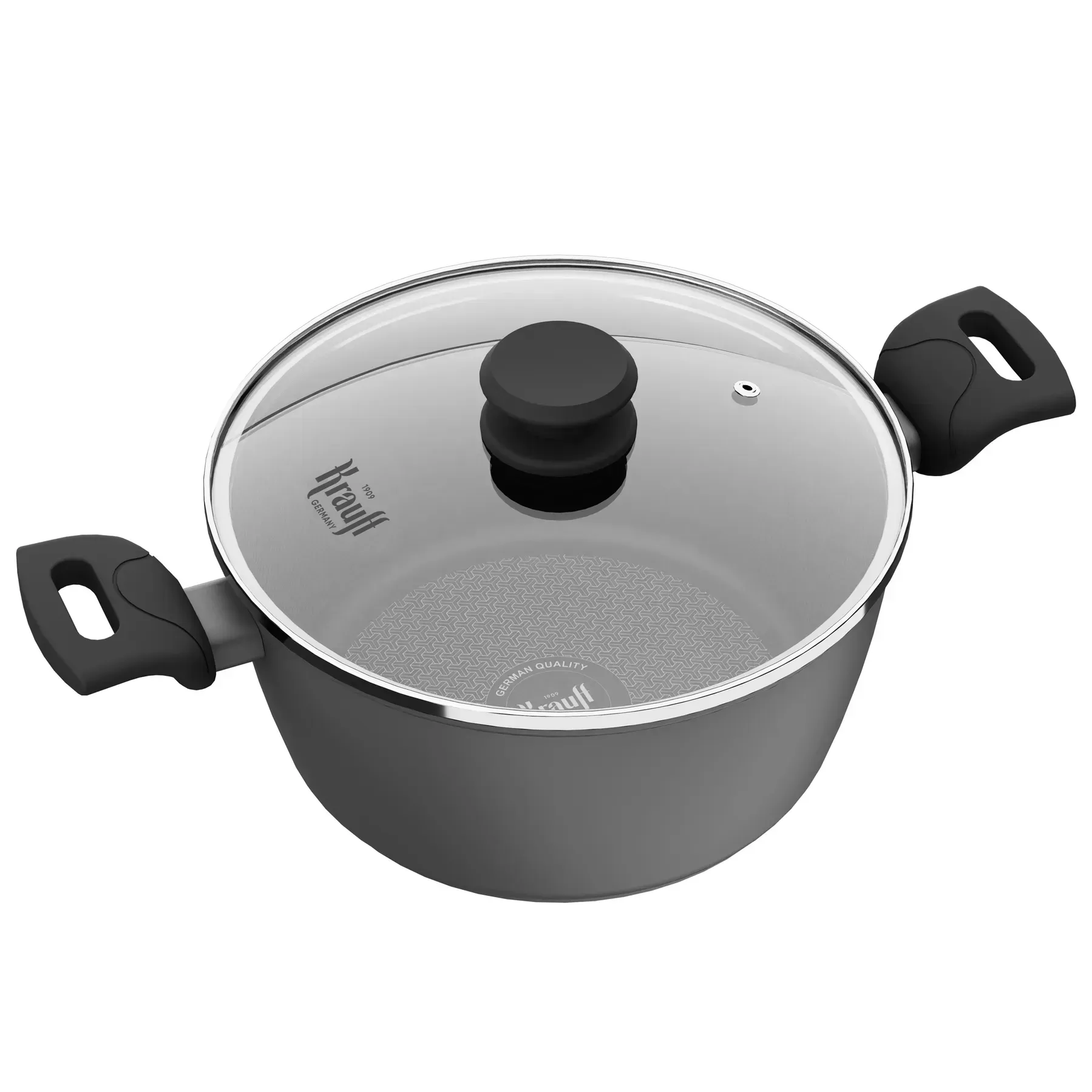 Набір каструль Hamburg Krauff зі сковородой для млинців та підставкою 5 пр. (55-333-615) - фото 2 Набір каструль Hamburg Krauff зі сковородой для млинців та підставкою 5 пр. (55-333-615) - фото 2