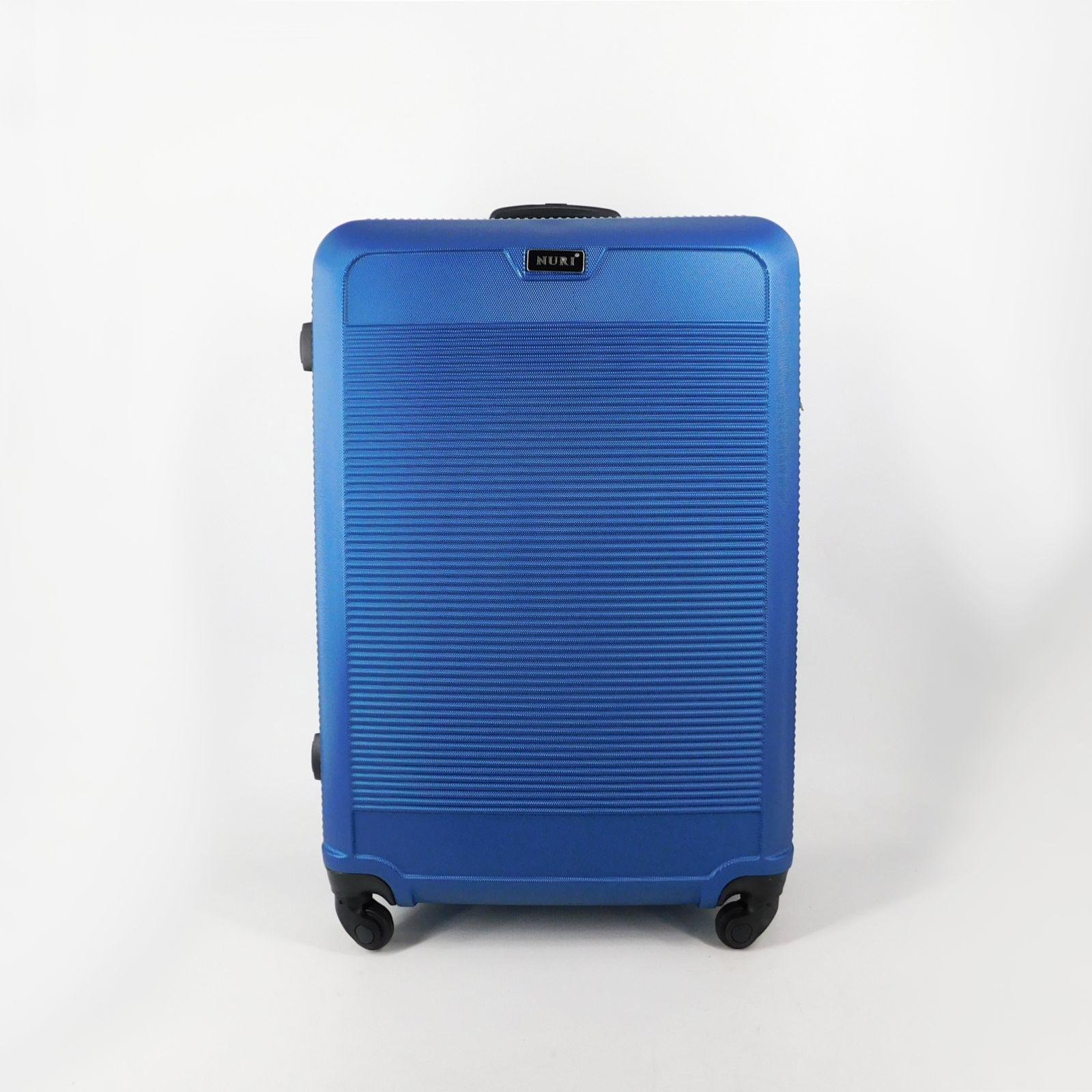 Валіза пластикова Nuri 270 маленька Синій - фото 1