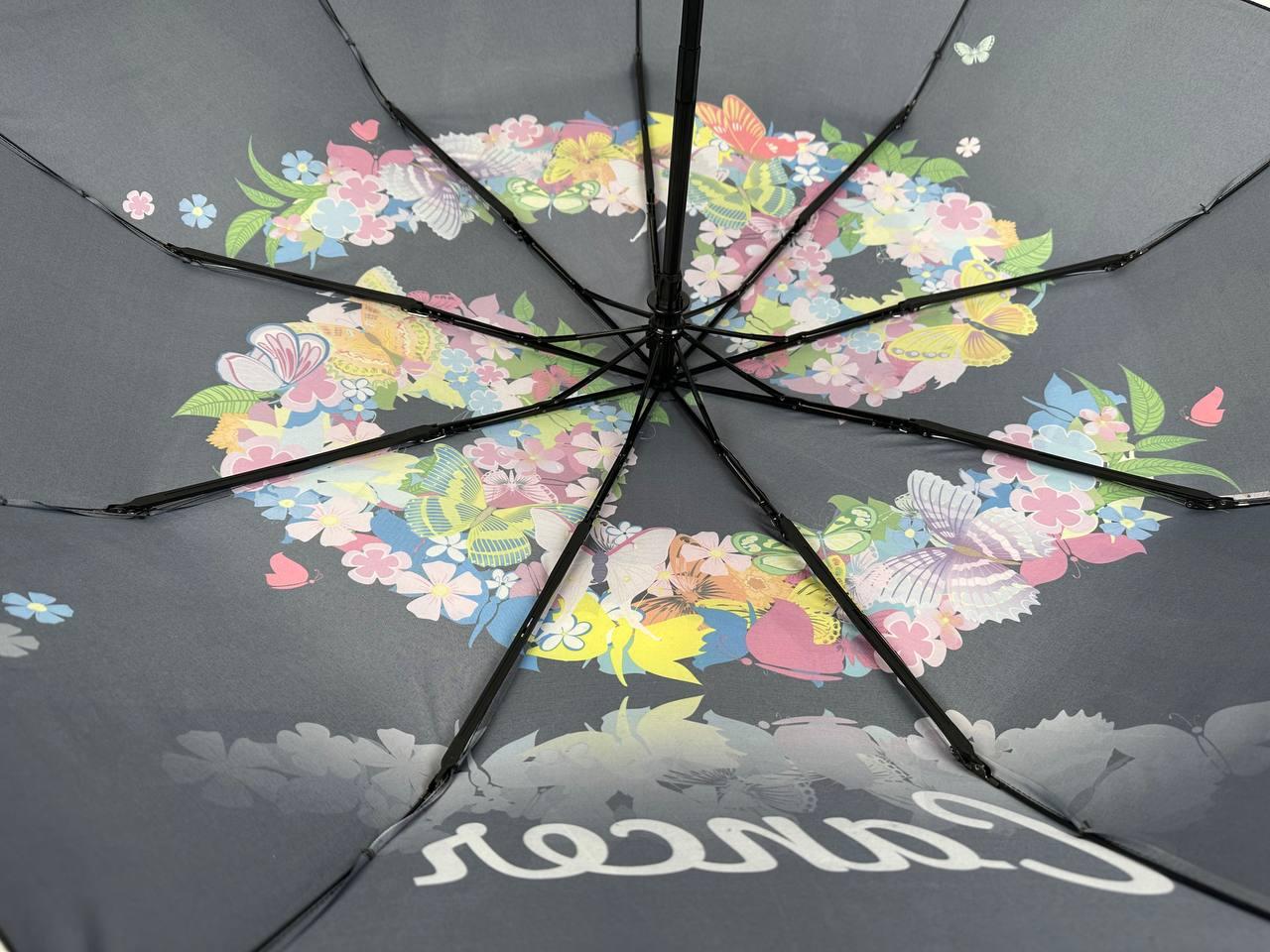 Зонт женский автомат Rain Зодиак Flower Рак Cancer в подарочной упаковке с платком (01040-10) - фото 8