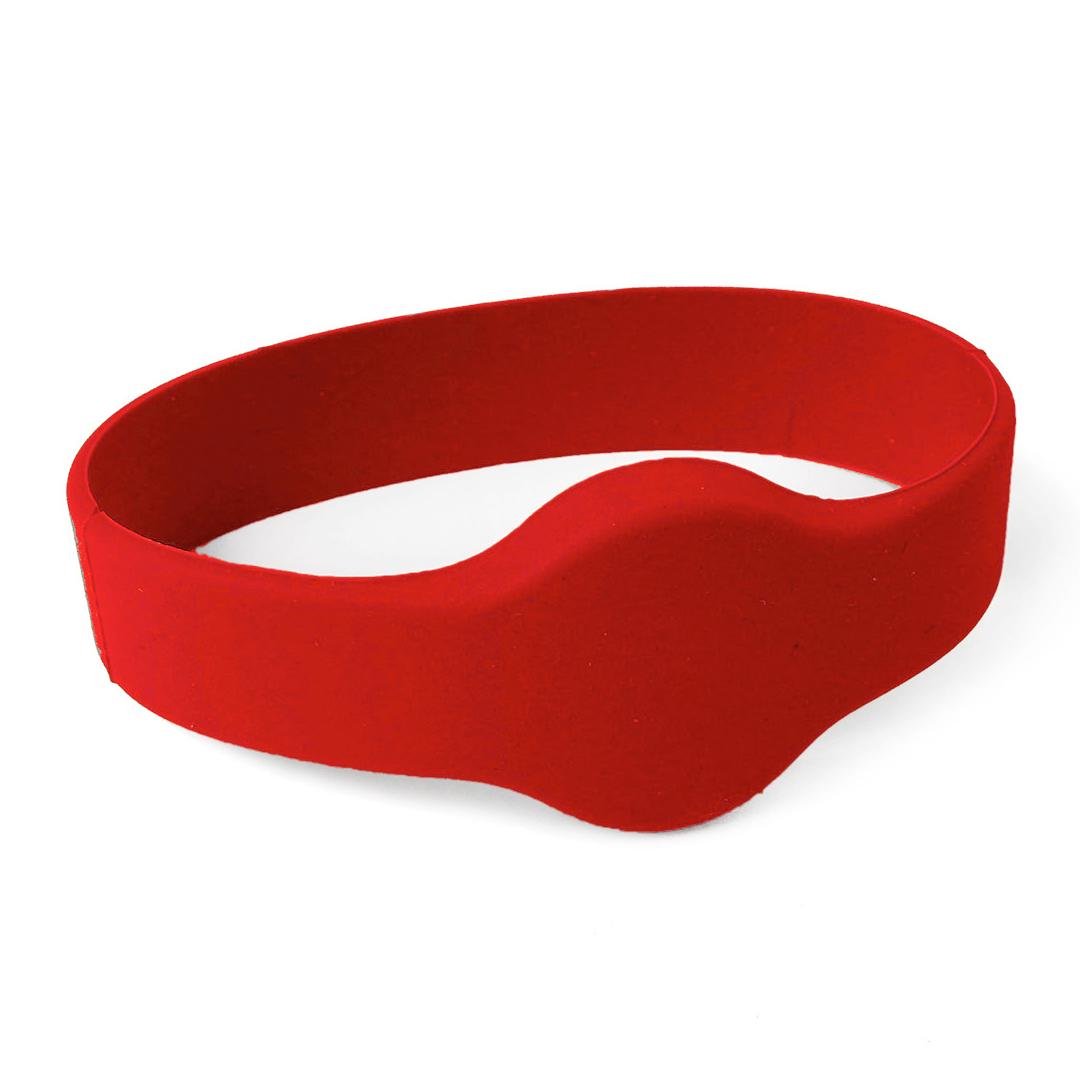 Браслет силиконовый Ardix с чипом NTAG213 100 шт. Красный (04-026-RD)