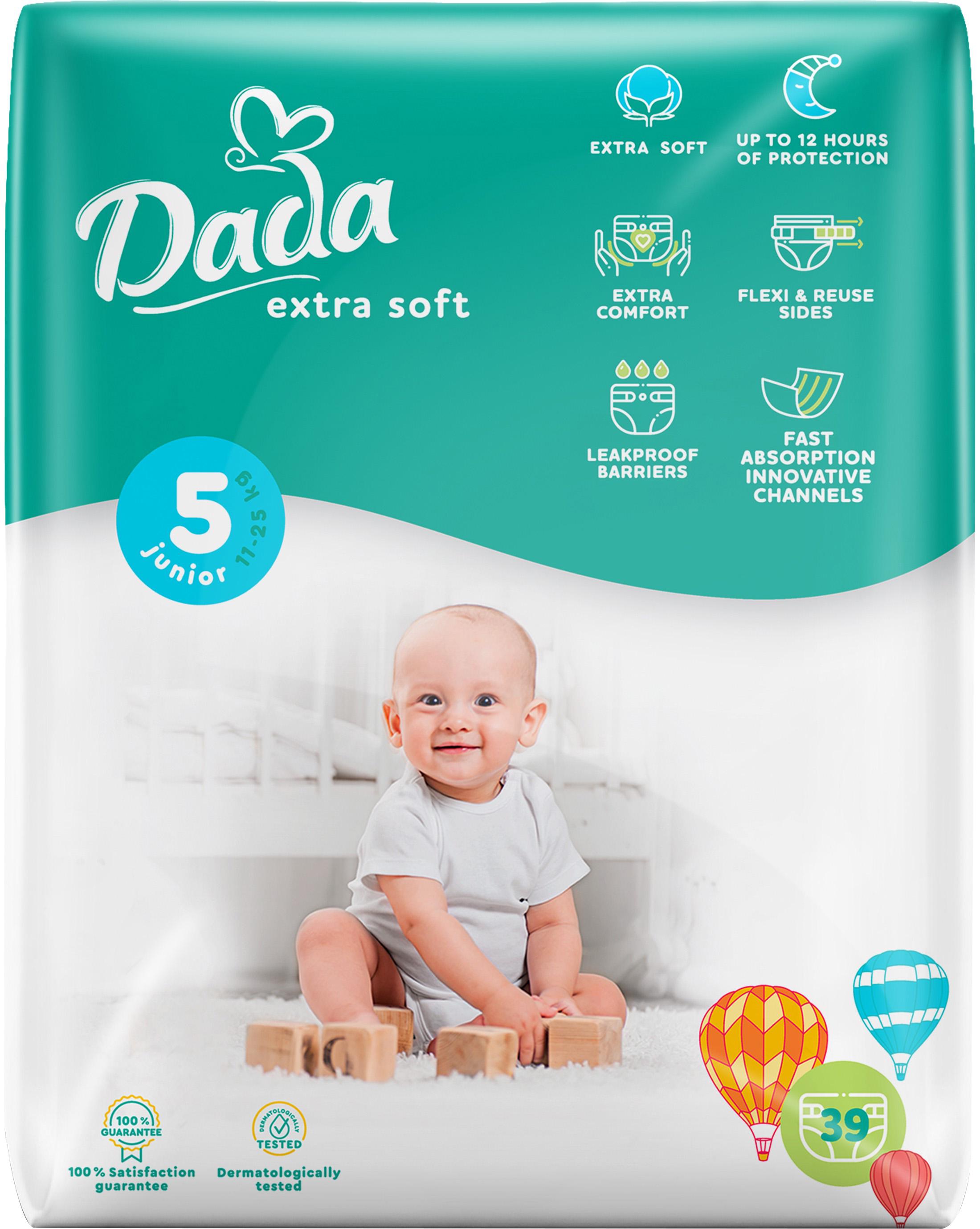 Подгузники Dada Extra Soft 5 11-25 кг 39 шт. (4643)