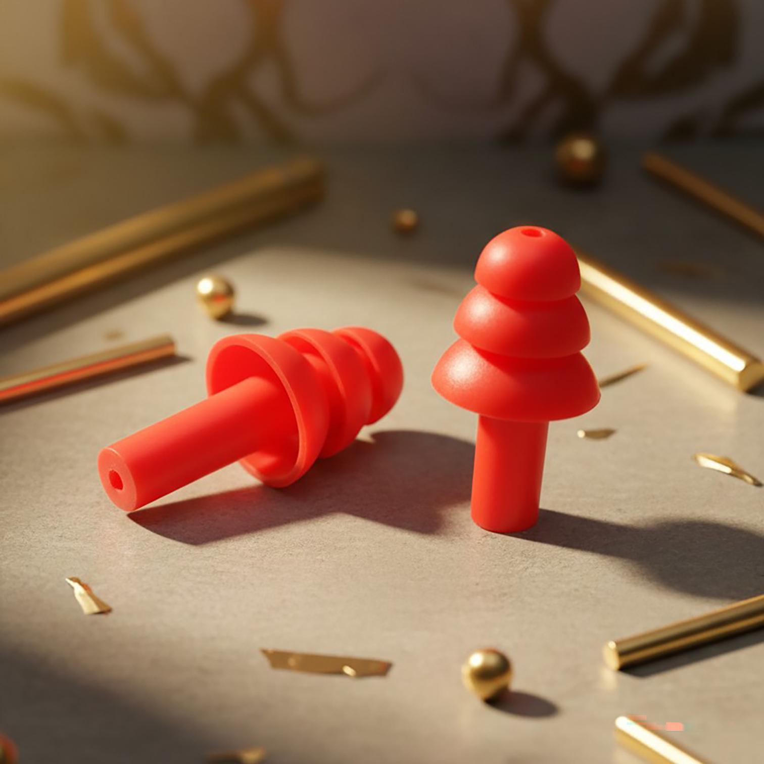 Беруші для сну плавання Univerza Ялинка силіконові шумозаглушувальні анатомічні у футлярі Червоний - фото 14 Беруші для сну плавання Univerza Ялинка силіконові шумозаглушувальні анатомічні у футлярі Червоний - фото 14