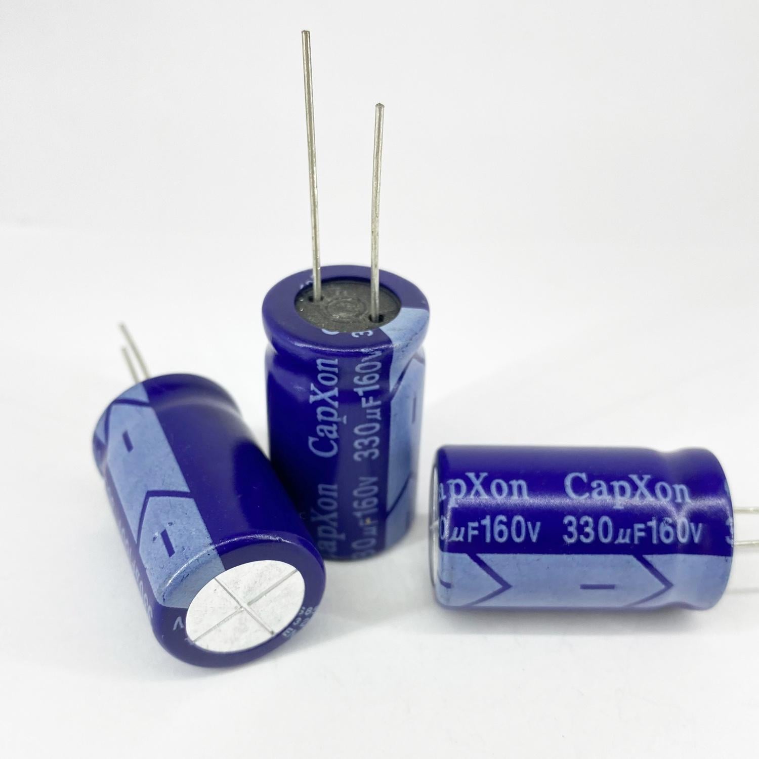Электролитические конденсаторы CapXon 330 мкф 160V 18x31 мм 85 °C (5436)