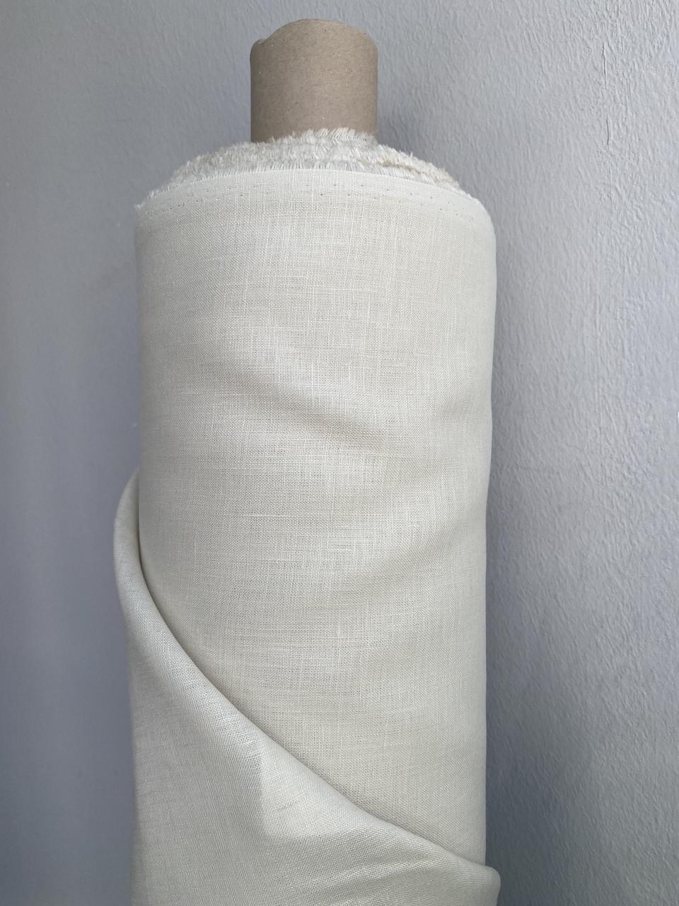 Тканина сорочково-платтєва LINEN PLUS 100% льон пом'якшена 143 см 159/21 Бежевий - фото 1 Тканина сорочково-платтєва LINEN PLUS 100% льон пом'якшена 143 см 159/21 Бежевий - фото 1