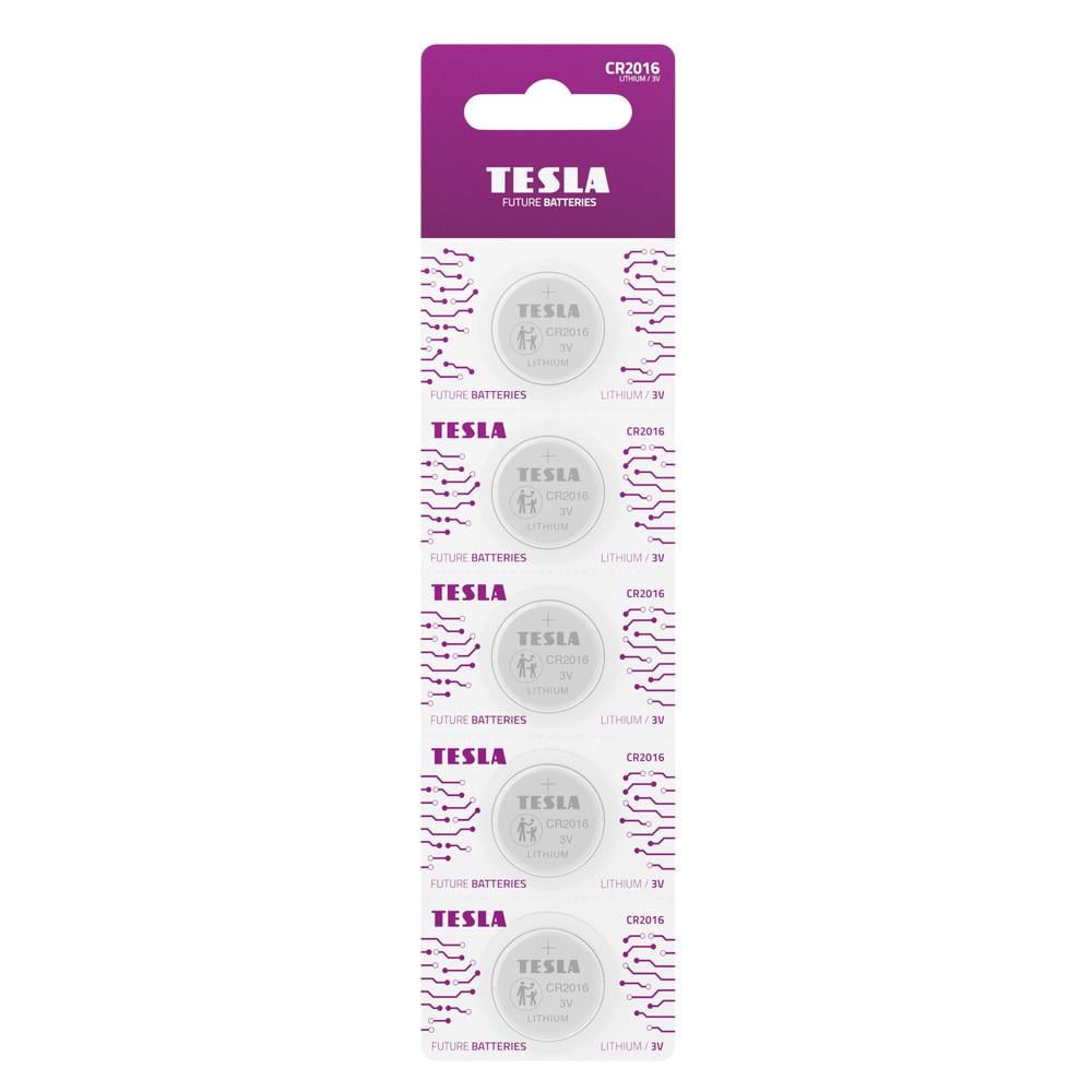 Батарейки TESLA CR 2016 BLISTER FOIL 5 шт. (1794241776)