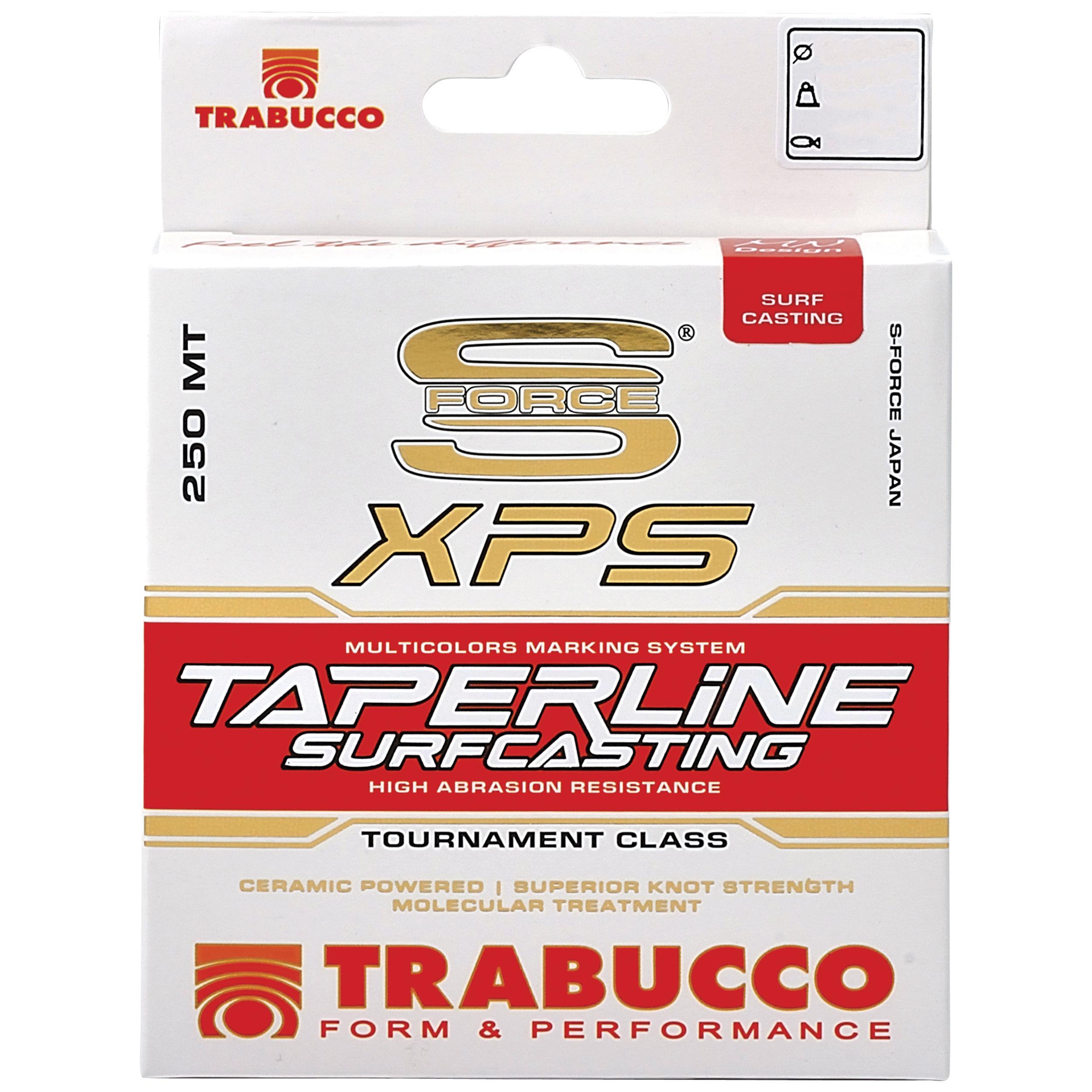 Леска конусная Trabucco SF Surfcasting Taper Line 0,23-0,57 мм 6,96-32,5 кг 250 м