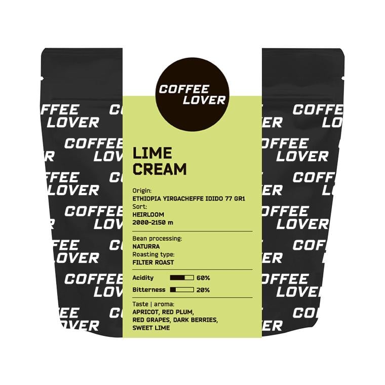 Кава зернова Coffee Lover Lime Cream 250 г (024)