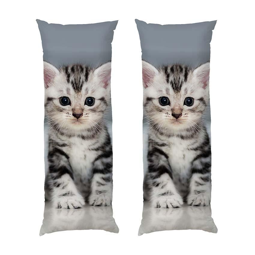 Подушка дакимакура Cute little kitten габардин 150х50 см (113582-3)