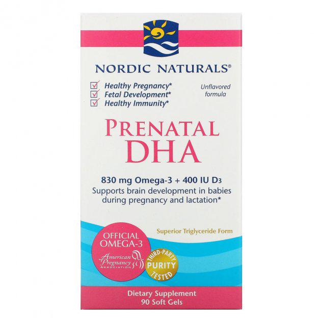 Добавка Nordic Naturals пренатальна без смакових добавок 90 капсул (NOR-01741) Добавка Nordic Naturals пренатальна без смакових добавок 90 капсул (NOR-01741)