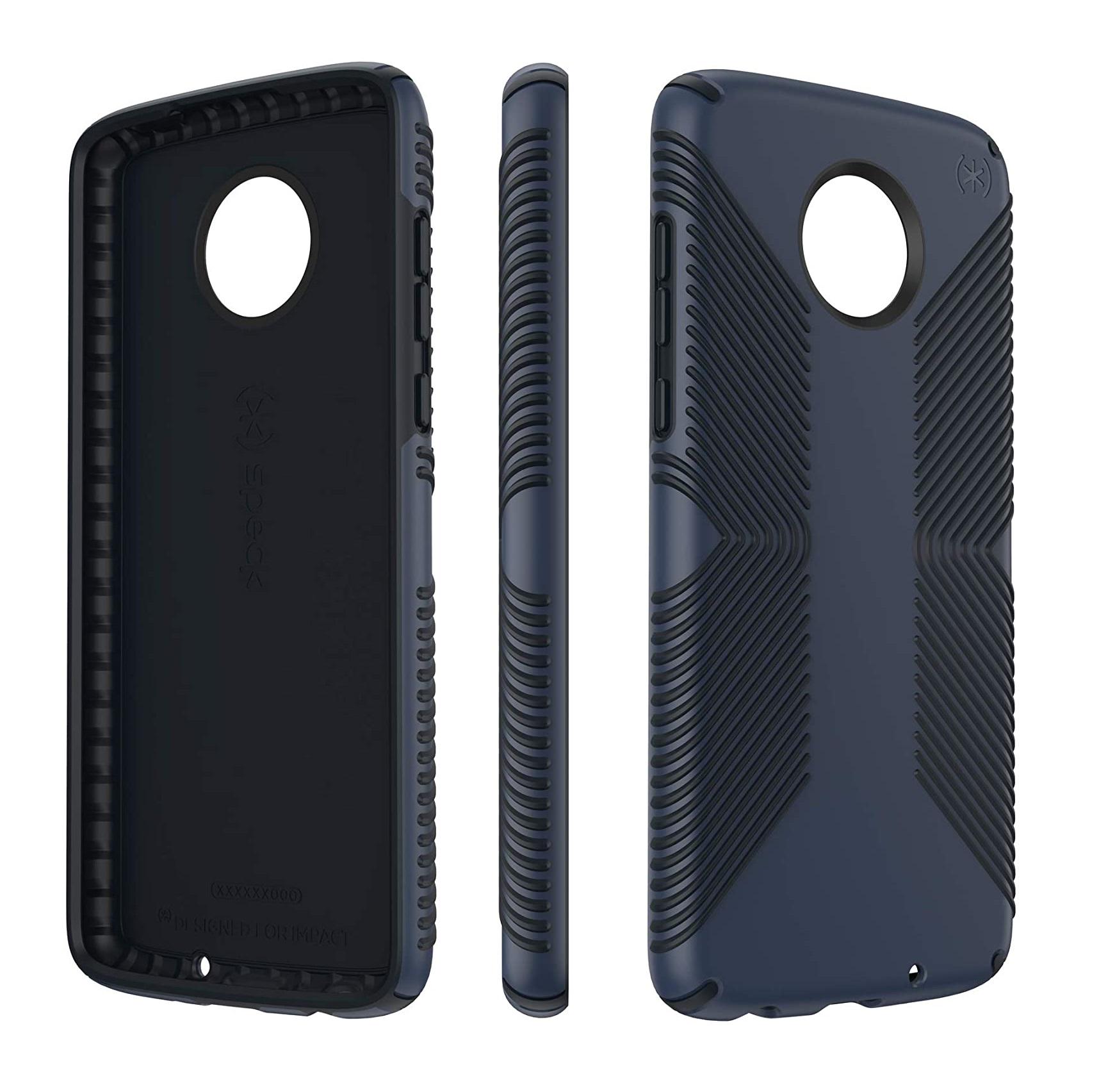 Чехол противоударный Speck Presidio Grip для Motorola Moto Z4 XT1980-4 Blue