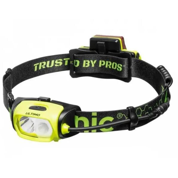 Ліхтар налобний Mactronic Ultimo 300 Lm Cool/Red USB Rechargeable Helmet Kit (PHL0011)