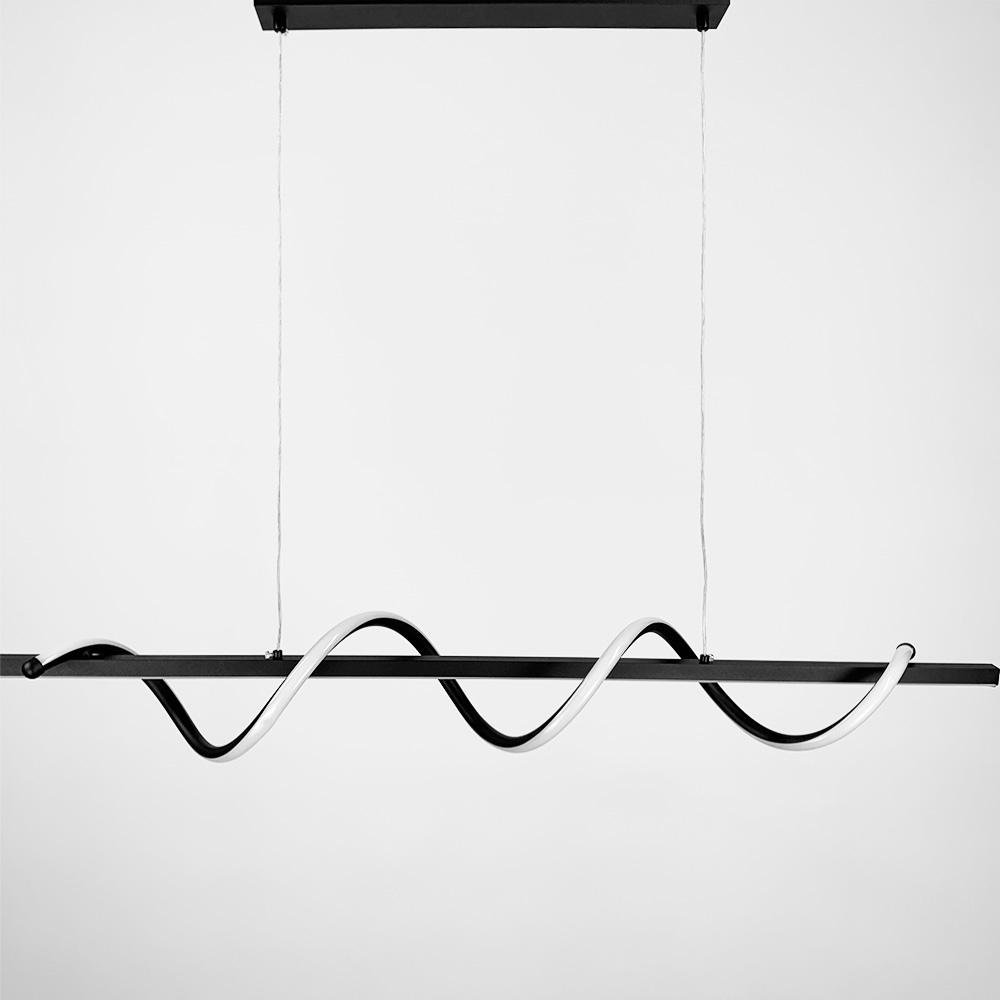 Люстра подвесная Led Light House LNF-17382 57 W 100 см Черный