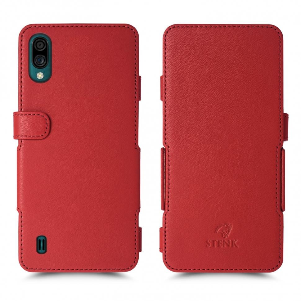 Чехол книжка Stenk Prime для ZTE Blade A5 (2020) Красный (66649)