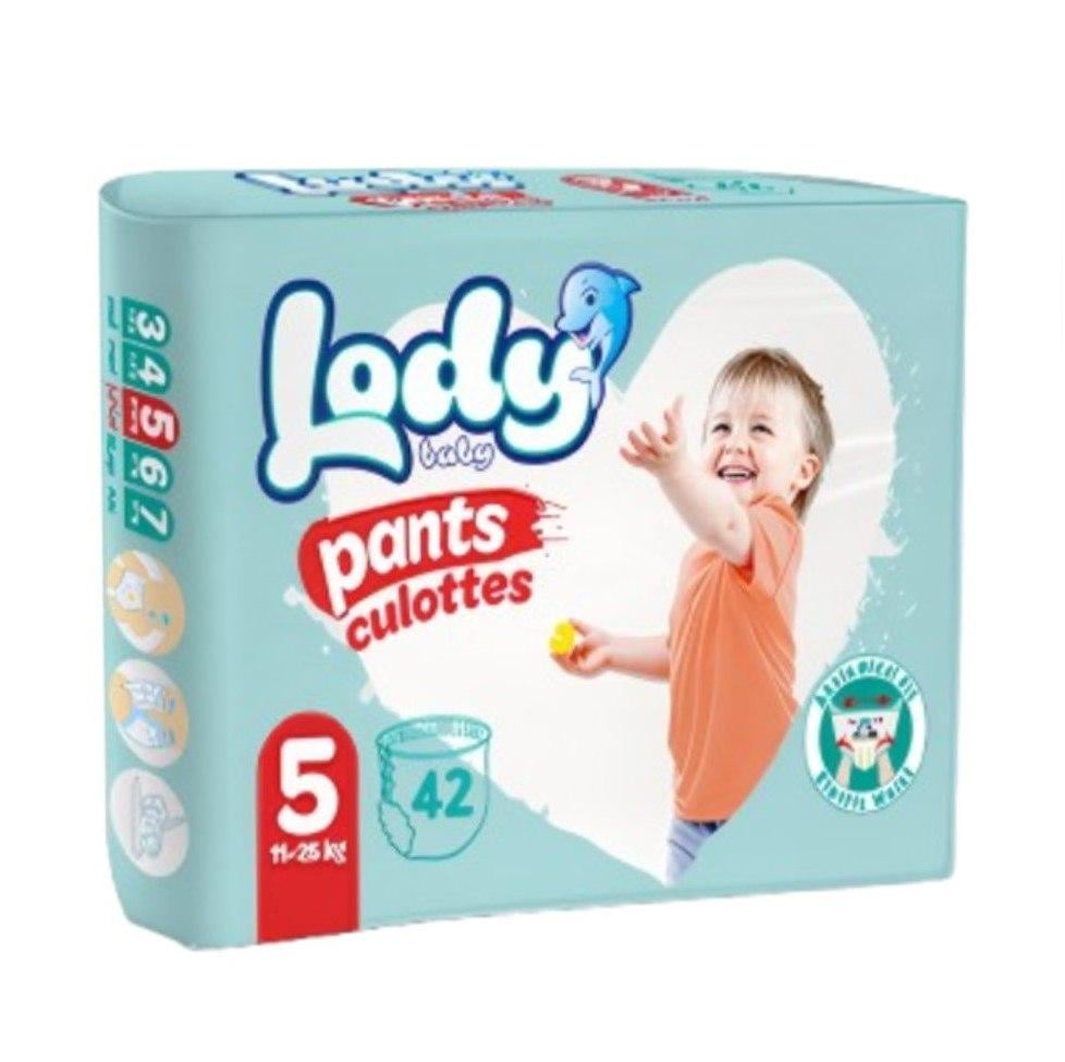 Подгузники-трусики дышащие детские LODY AIR JUMBO JUNIOR р. 5 11-25 кг 42 шт./уп. (000006652)