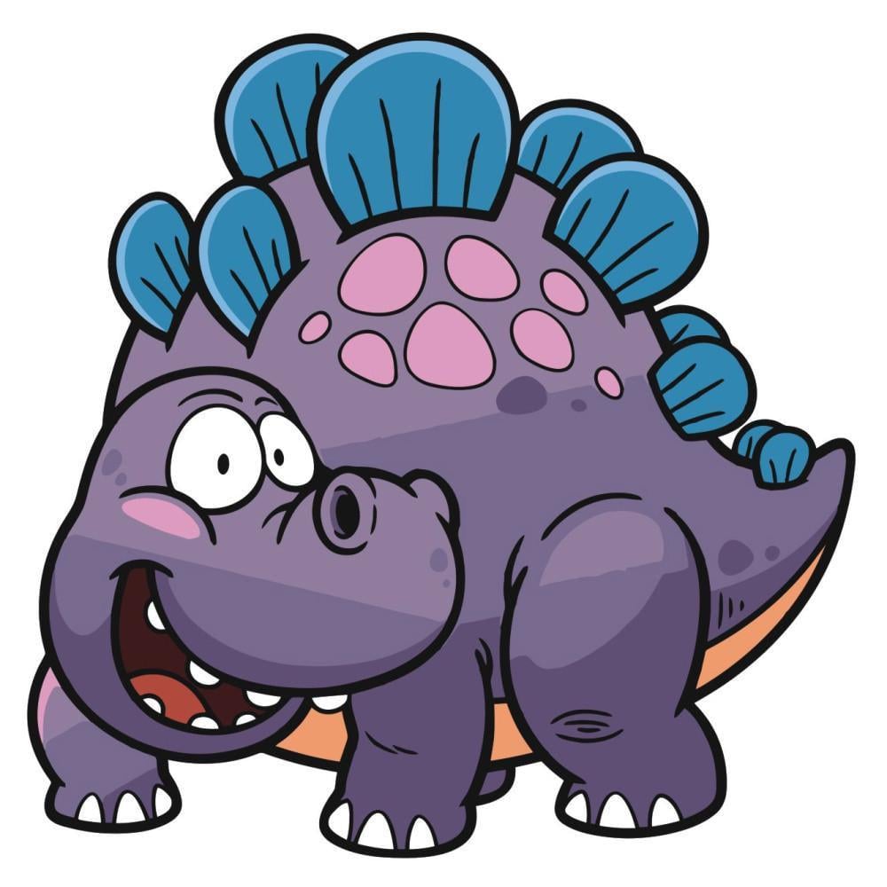 Картина по номерам Strateg Премиум Динозаврик с лаком 30х30 см (ES086)