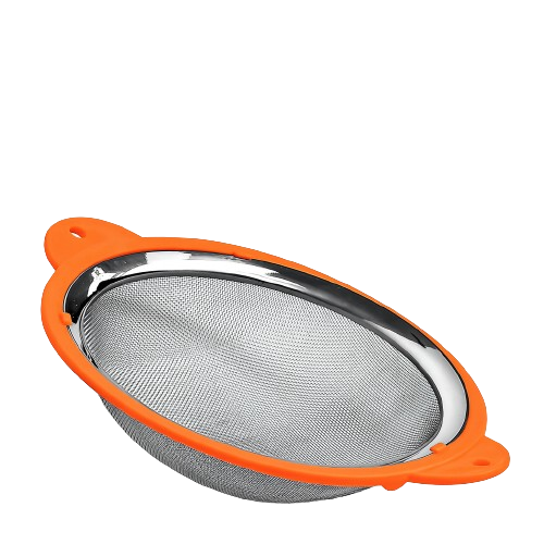 Сито с ручкой Stenson R88968 d 18 см Orange (27457102)