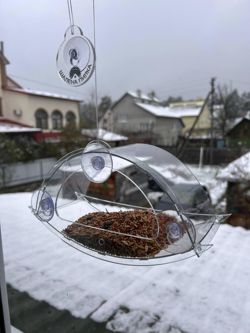 Кормушка на окно ТРЕСТ на присосках Прозрачный (0002123) - фото 11 Кормушка на окно ТРЕСТ на присосках Прозрачный (0002123) - фото 11