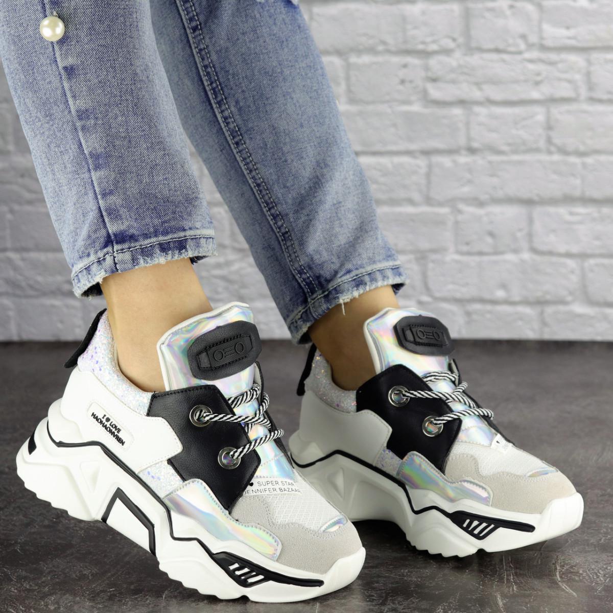 Кроссовки женские Fashion р. 36 23 см Белый (1320)