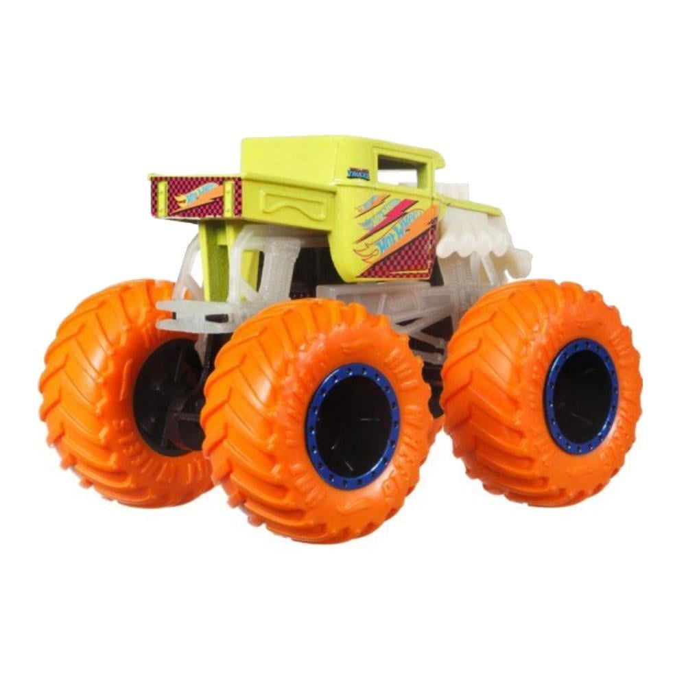 Машинка Hot Wheels Monster Trucks Glow In The Dark Bone Shaker HCB50-55 (163243)