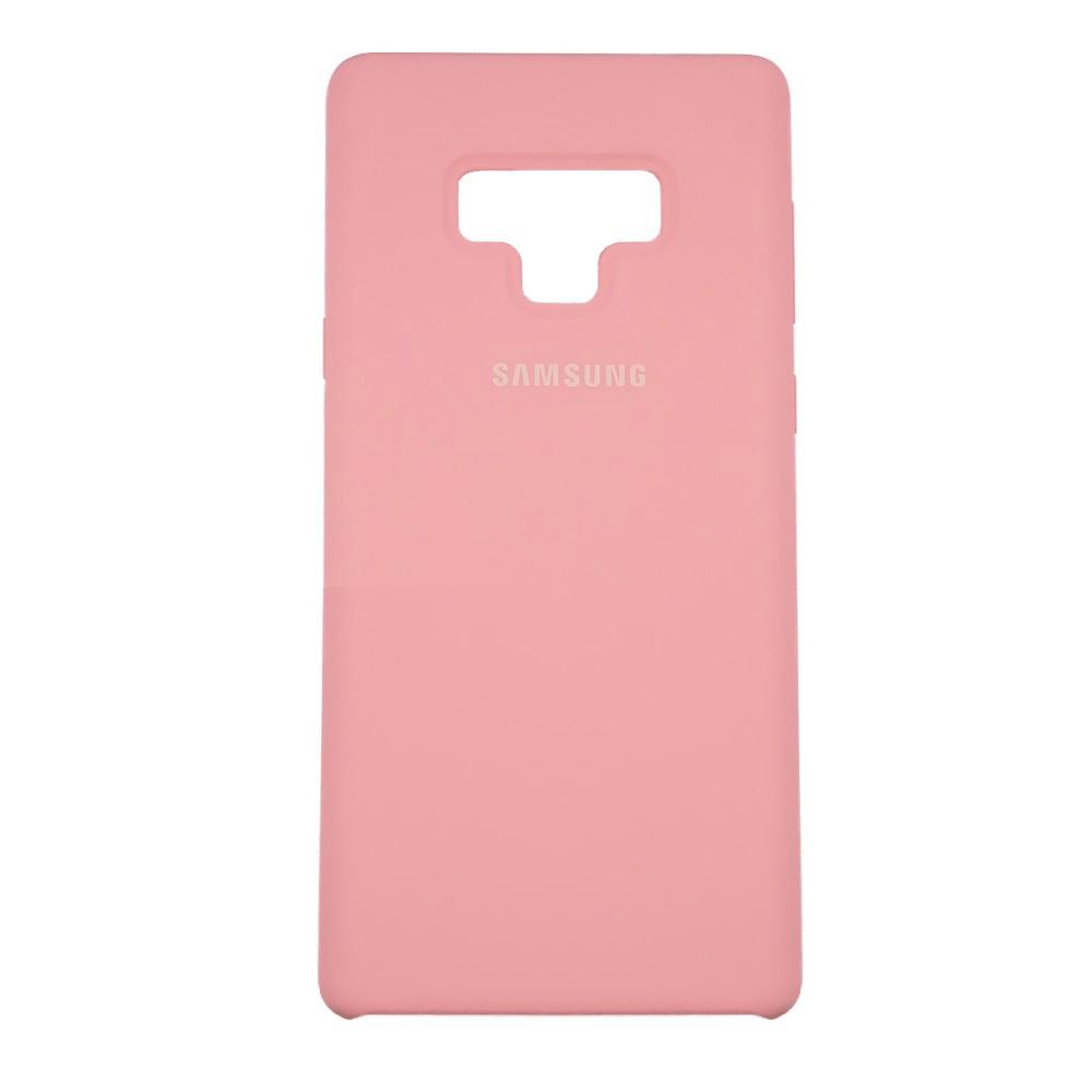 Чехол Silicone Case High Copy Samsung Note 9 Светло-розовый