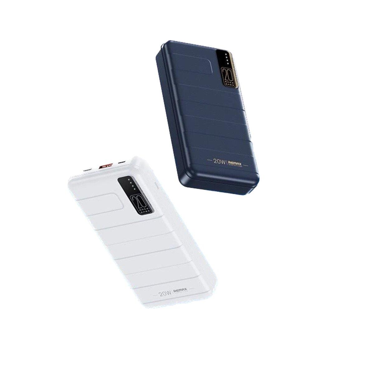 Внешний аккумулятор Remax Noah Series 20 W+22,5 W PD+QC Fast Charging Power Bank 20000mAh (RPP-316 Blue) - фото 3