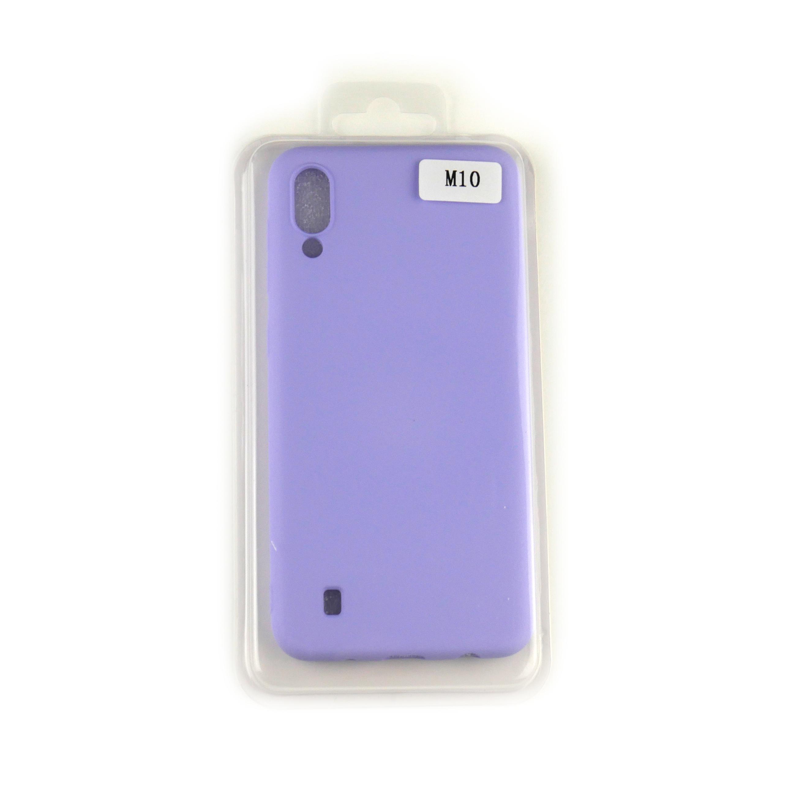 ᐉ Чехол Silicone Case Full Cover Samsung M10 Лавандовый