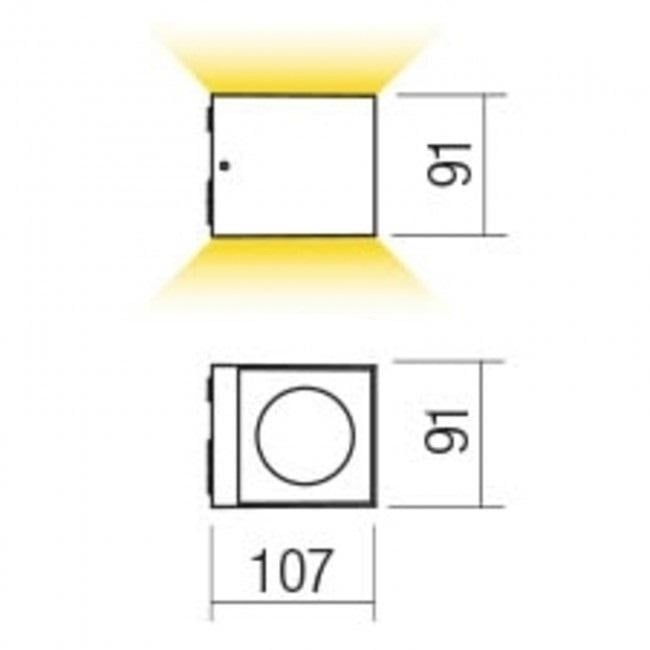 Светильник уличный настенный Redo 90101 Teko - фото 4 Светильник уличный настенный Redo 90101 Teko - фото 4