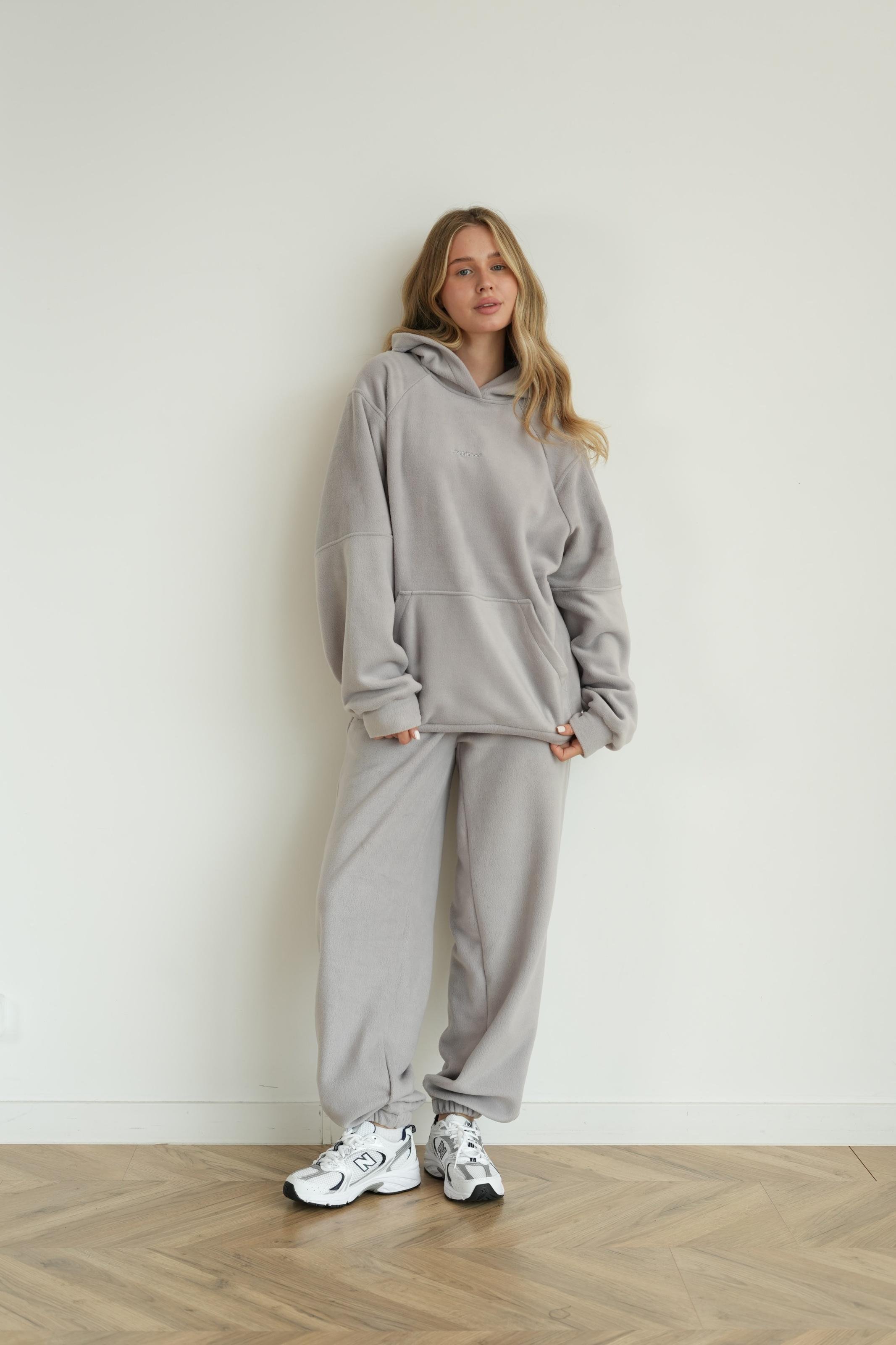 Костюм флісовий BASE S/M Світло-сірий (10204SM)