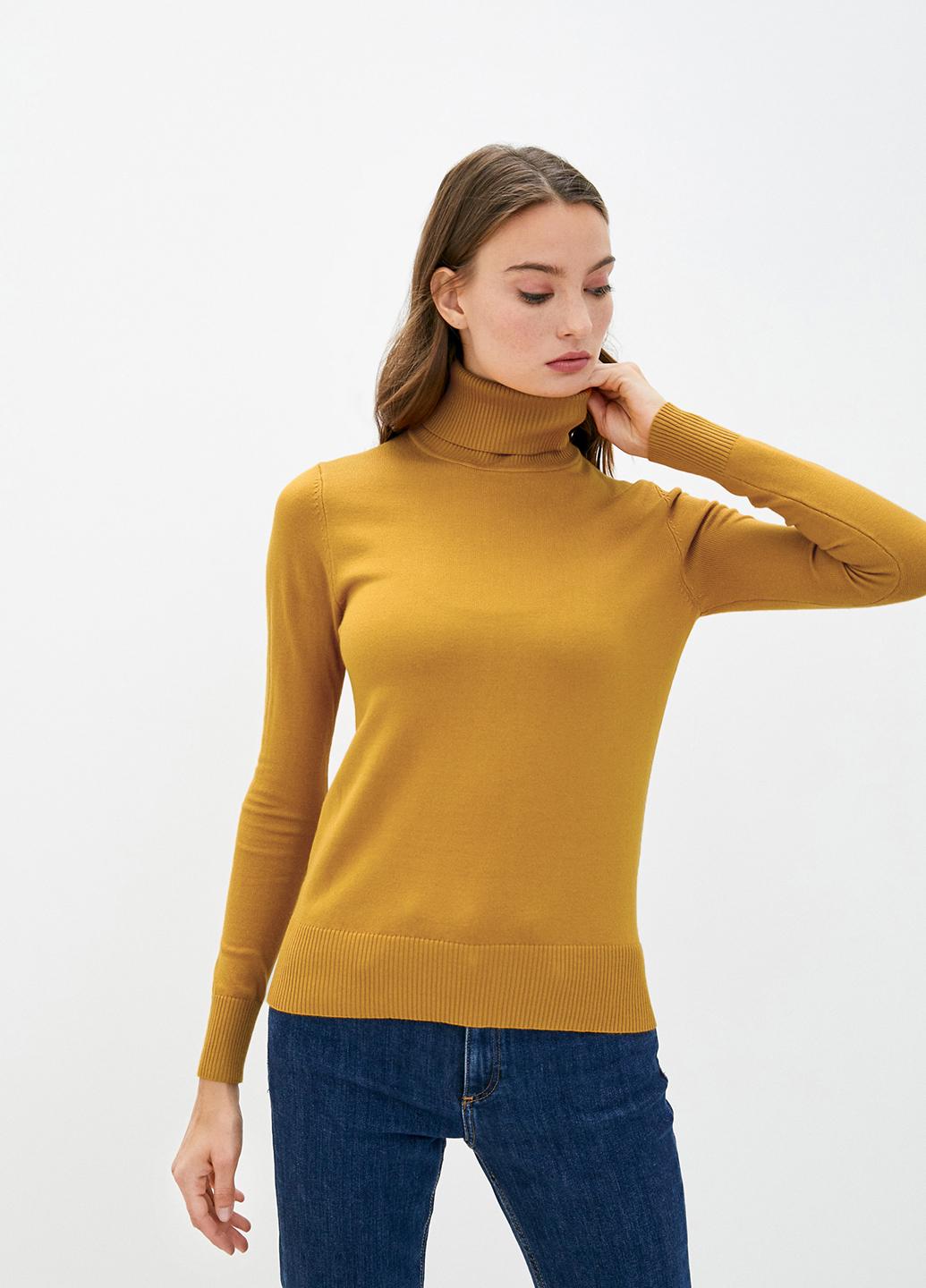 Гольф жіночий Moni&Co S-M Гірчичний (6899b37)