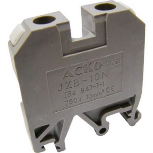 Клеммник АСКО-УКРЕМ JXB 10/35 Серый (A0130010004)