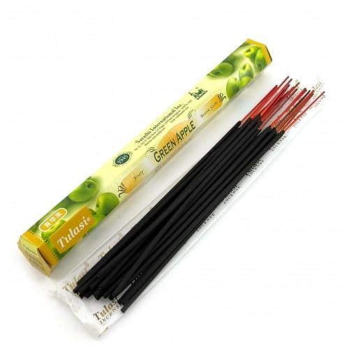Аромапалочки Tulasi Зеленое Яблоко пыльцевые (34330-MZ)