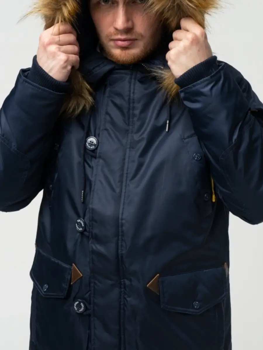 Куртка аляска Top Gun N-3B Parka XL Navy (TGN-3BNXL) - фото 7