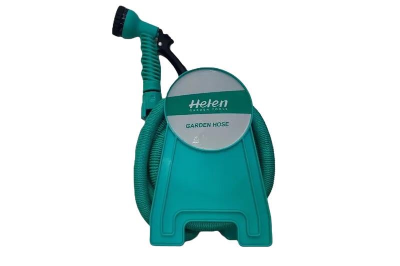 Шланг поливочный растягивающийся с катушкой и распылителем 15 м (45714-_554)
