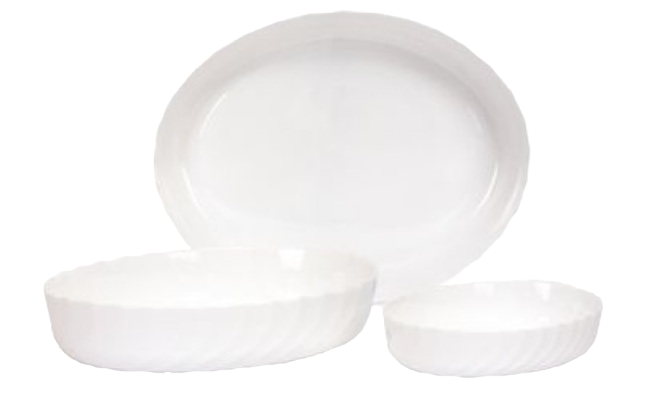 Форма для выпечки LUMINARC SMART CUISINE TRIANON 36x29/32х24/22х16 см (UG-P7773)