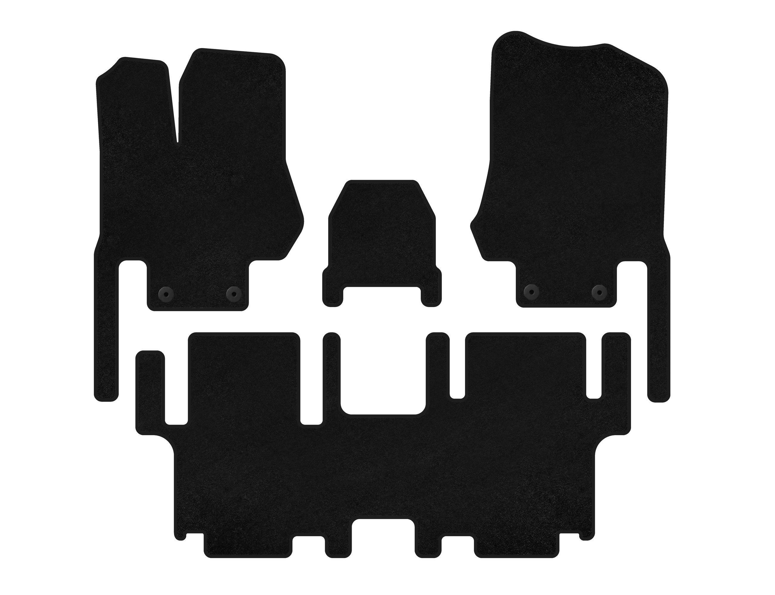 Коврики Digital Designs Classic для Nissan Quest 2011-2017 гг. ткань Черный (136177)