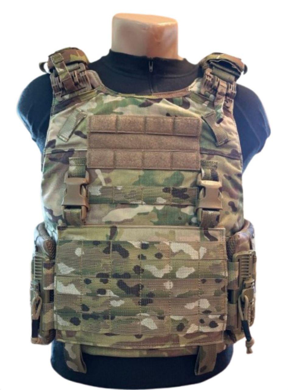 Плитоноска модернизированная Warrior Assault Systems QRC MK с удлиненной липучкой для фиксации плит L