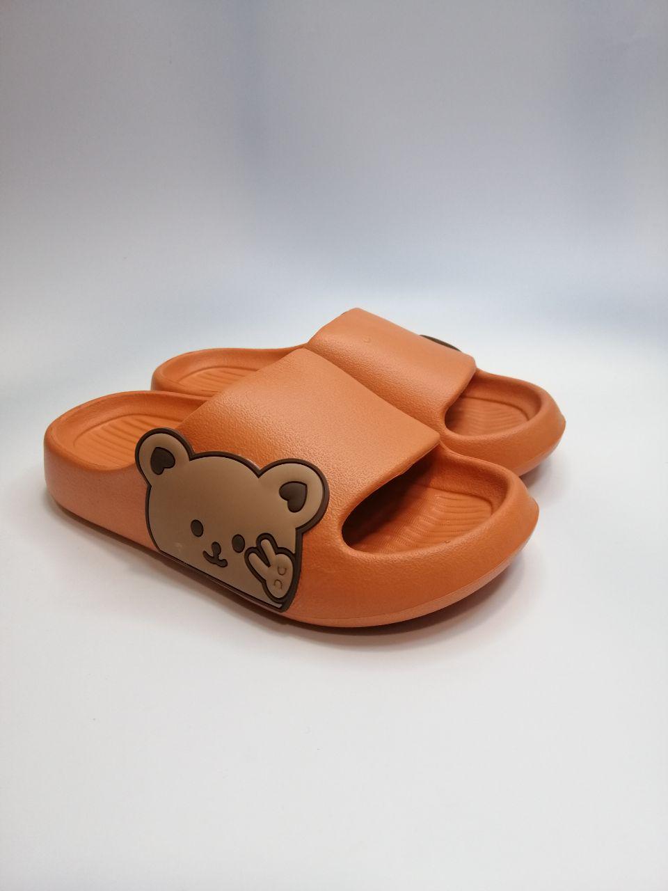 Шльопанці для дівчинки Olimp р.30/31 помаранчевий ( ​​8642)