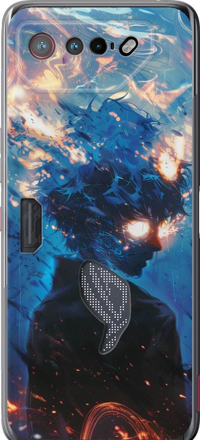 Чехол на Asus Rog Phone 7 Сатору Годжо (6129u-3405-42517)