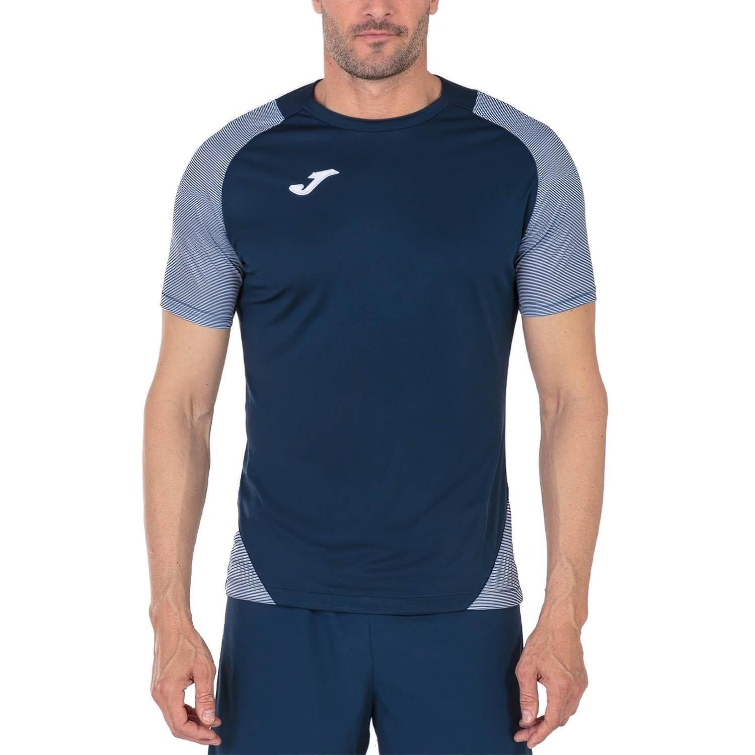 Футболка Joma 101508.332 Essential Ii T-Shirt S/S XL Dark Navy/White