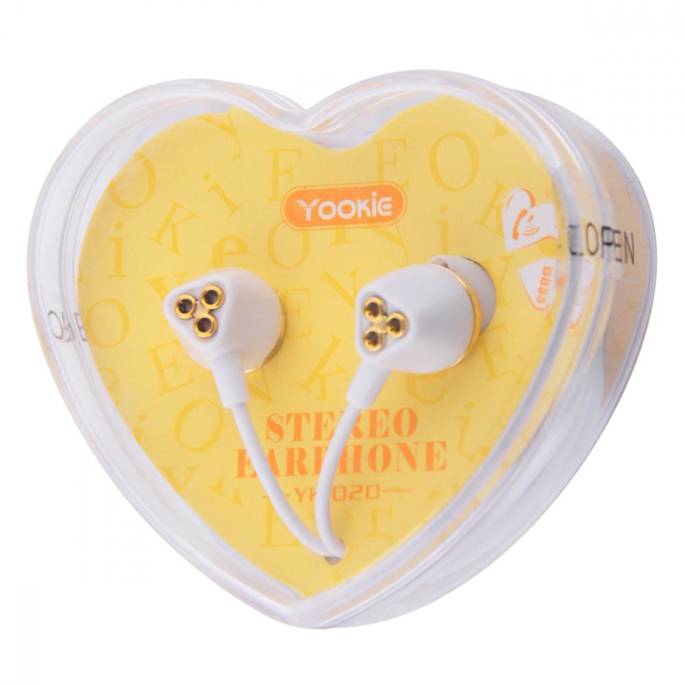 Наушники Yookie YK1020 1,2 м Golden (280710112)