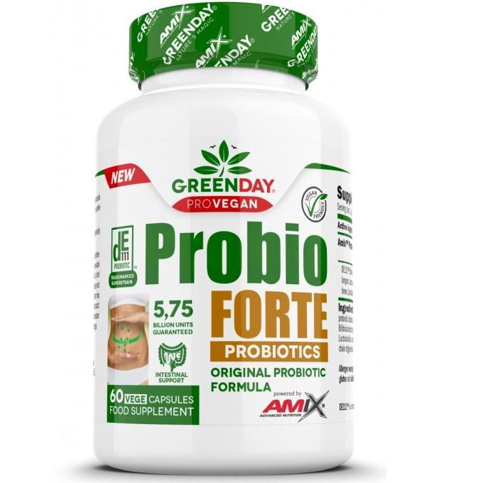 Ензими для спорту Amix Nutrition GreenDay ProVegan Probio Forte 60 Veg Caps